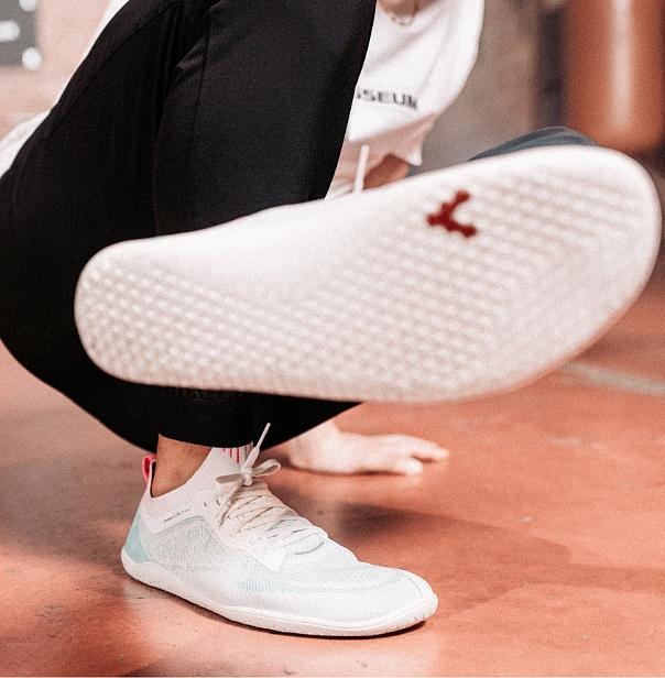 VIVOBAREFOOT Primus Lite Knit jsou vyrobené z recyklovaných a recyklovatelných materiálů.