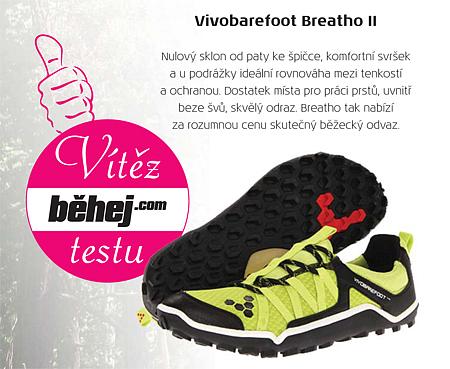 vítěz testu běžecké boty Vivobarefoot Breatho