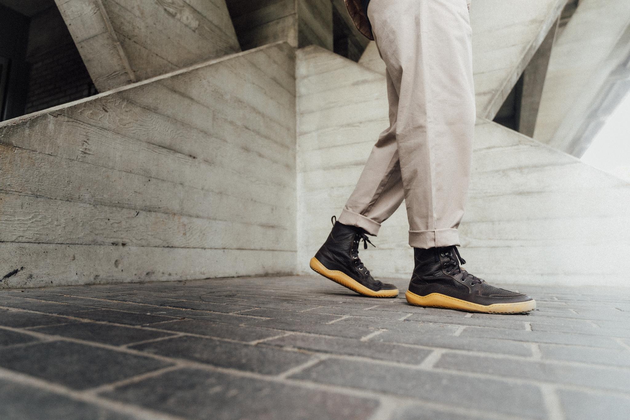 Kotníkové barefoot boty VIVOBAREFOOT Gobi Boot