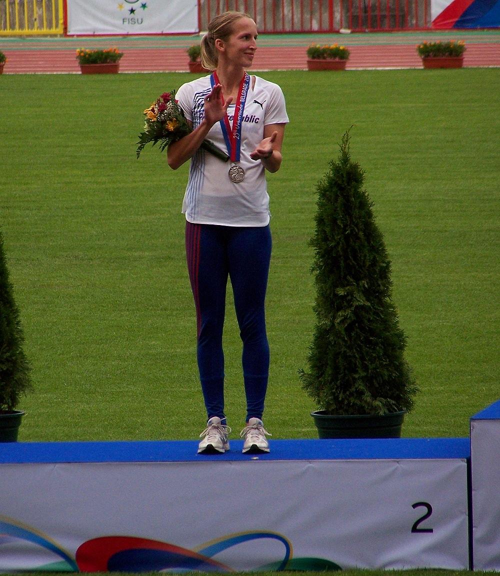 Jana na stupních vítězů 