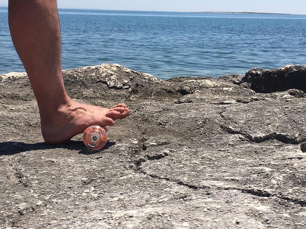 Chodidlo je potřeba protahovat