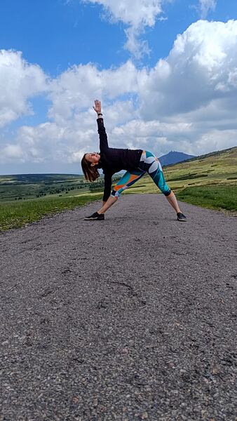 Pozícia trojuholníka v joge