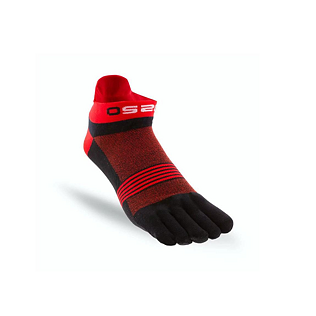 OS2O ponožky RUN BLACK/RED