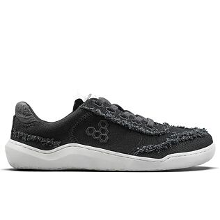 Vivobarefoot GOBI SNEAKER CANVAS WOMENS OBSIDIAN