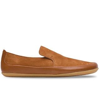 Vivobarefoot OPANKA WOMENS TAN SUEDE