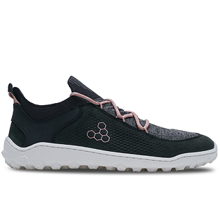 Vivobarefoot TRACKER DECON LOW FG2 WOMENS OBSIDIAN/MISTY ROSE