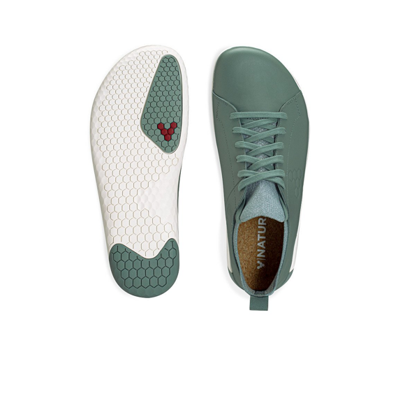 Vivobarefoot GEO COURT KNIT MENS SEA GREEN