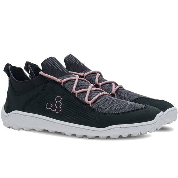 Vivobarefoot TRACKER DECON LOW FG2 WOMENS OBSIDIAN/MISTY ROSE