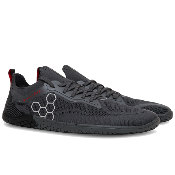 Vivobarefoot PRIMUS LITE KNIT JJF MENS OBSIDIAN/DARK SHADOW