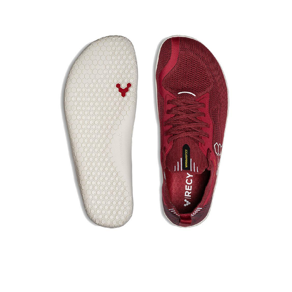 Vivobarefoot PRIMUS LITE KNIT MENS BURGUNDY