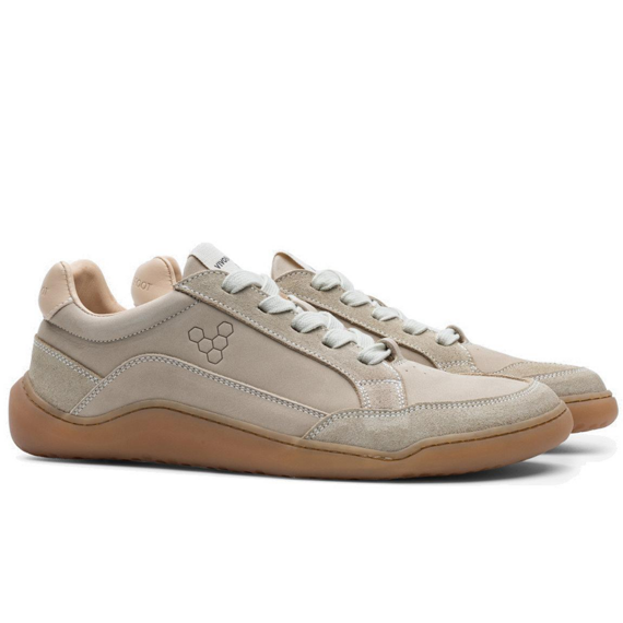 Vivobarefoot GOBI SNEAKER PREMIUM LEATHER MENS SAND