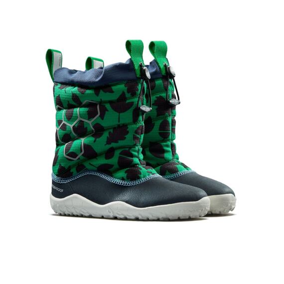 Vivobarefoot LUMI FG X MUDDY PUDDLES PRESCHOOL GRASSHOPPER