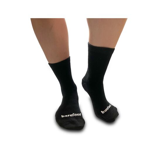 MERINO.LIVE ponožky čierne