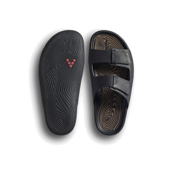 Vivobarefoot SENSUS YIN SLIDE WOMENS OBSIDIAN