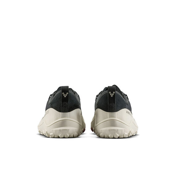 Vivobarefoot TRACKER LEATHER AT LOW MENS OBSIDIAN/WHITE