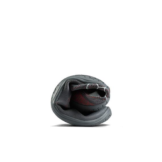 Vivobarefoot PRIMUS LITE KNIT MENS OBSIDIAN/CHERRY TOMATO