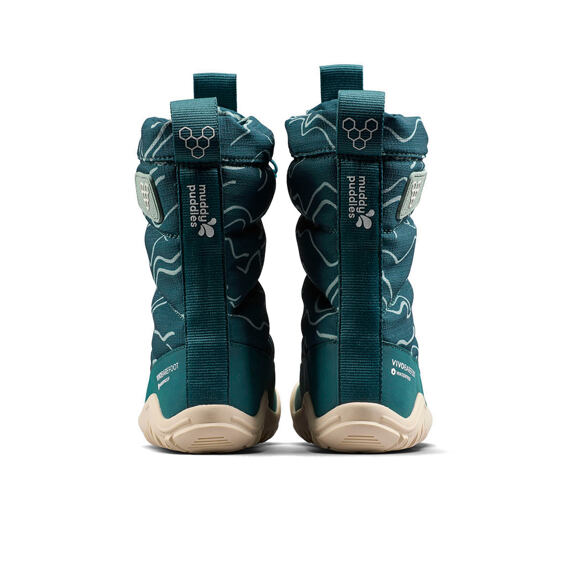 Vivobarefoot TRACKER BOOT AT PRESCHOOL DEEP TEAL