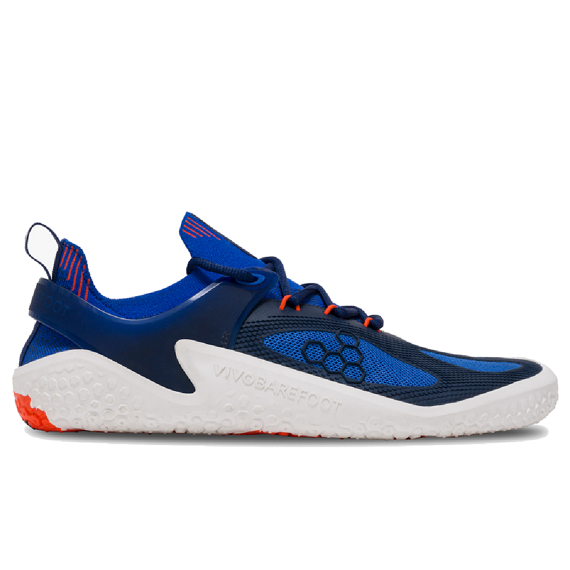 Vivobarefoot MOTUS STRENGTH MENS DAZZLING BLUE/ORANGE