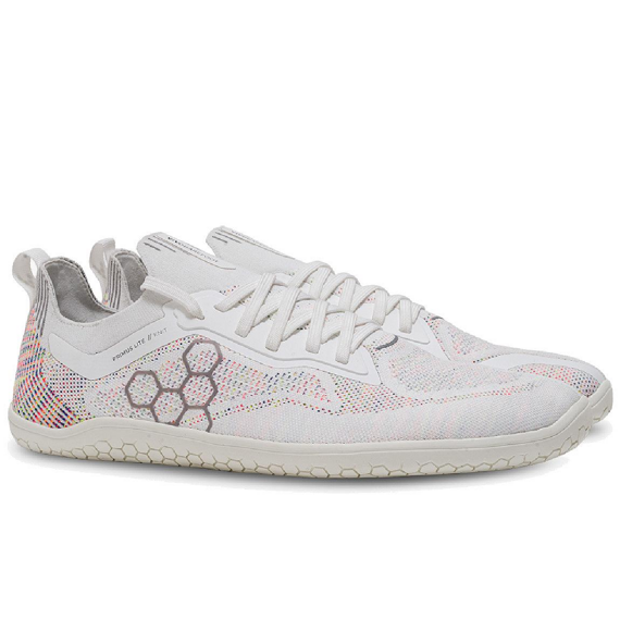 Vivobarefoot PRIMUS LITE KNIT WOMENS BRIGHT WHITE IRIDESCENT