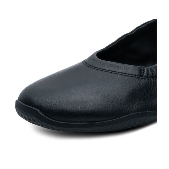 Vivobarefoot ASANA YIN BALLERINA LEATHER WOMENS OBSIDIAN