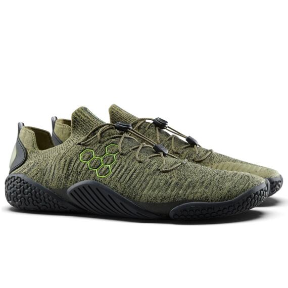 Vivobarefoot MOTUS FLEX MENS FOREST GREEN/ACID LIME
