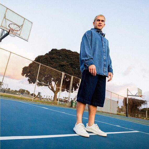 Vivobarefoot GOBI II SNEAKER PREMIUM LEATHER MENS LIMESTONE