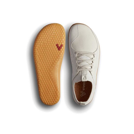 Vivobarefoot PRIMUS ASANA LEATHER MENS LIMESTONE