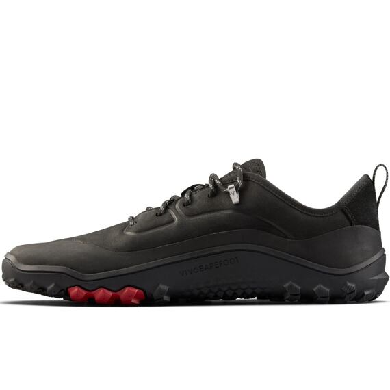 Vivobarefoot TRACKER LEATHER AT LOW WOMENS OBSIDIAN