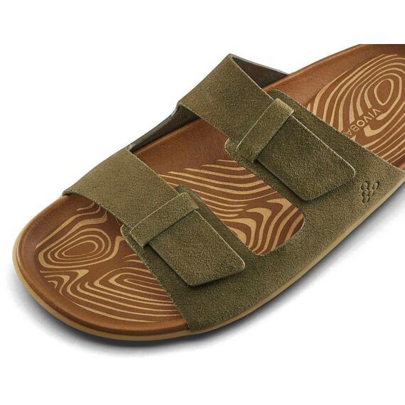 Vivobarefoot SENSUS YIN SLIDE WOMENS DARK OLIVE