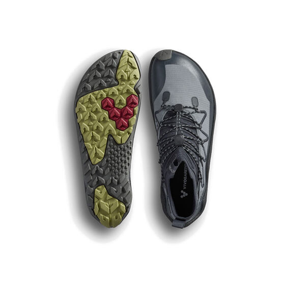 Vivobarefoot PRIMUS TRAIL FLOW MID MENS DARK SHADOW
