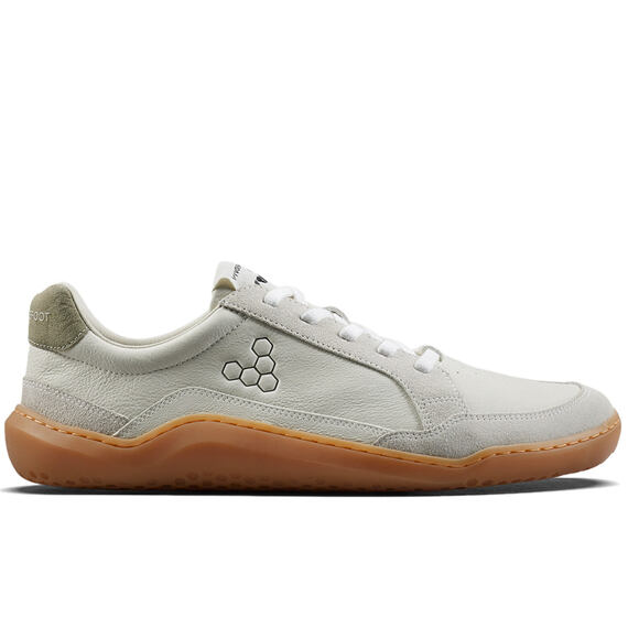 Vivobarefoot GOBI II SNEAKER PREMIUM LEATHER MENS LIMESTONE DUSTY GREEN