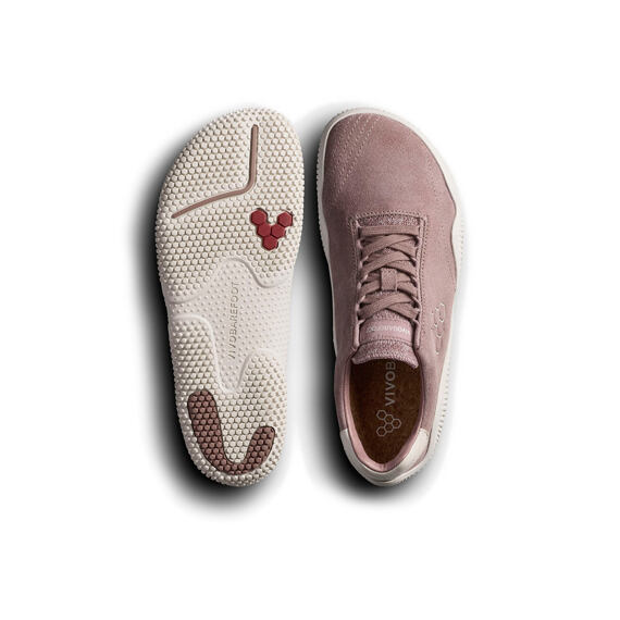 Vivobarefoot MOTUS STUDIO SNEAKER LTH MENS TWILIGHT MAUVE