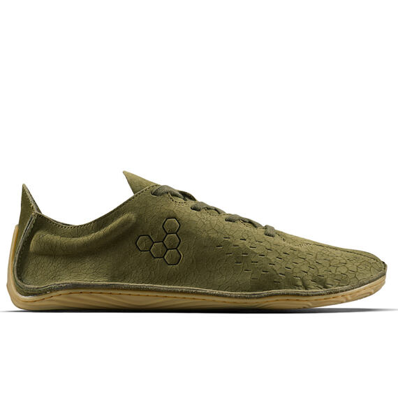 Vivobarefoot SENSUS MENS DARK OLIVE CRACKED LEATHER