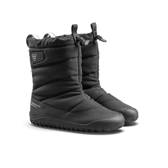Vivobarefoot TRACKER BOOT AT JUNIORS OBSIDIAN