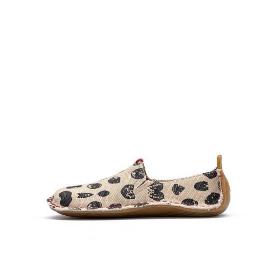 Vivobarefoot ABABA KIDS BEIGE DOT