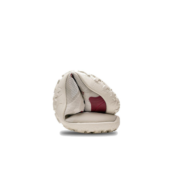 Vivobarefoot PRIMUS TRAIL KNIT FG WOMENS LIMESTONE/RED RUMBA