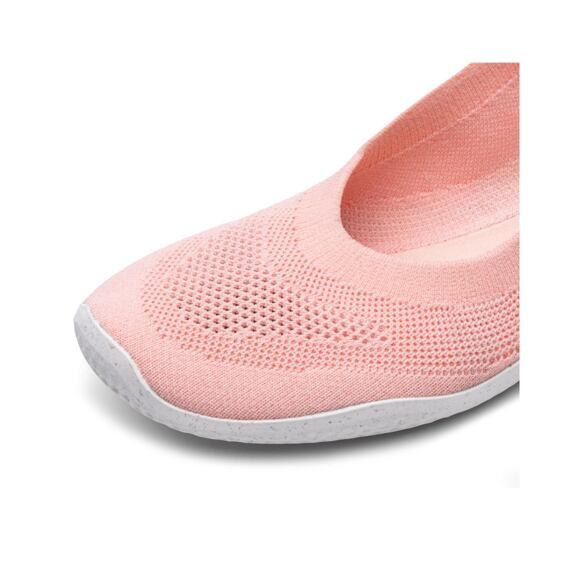 Vivobarefoot ASANA YIN BALLERINA KNIT WOMENS PEACH MELBA