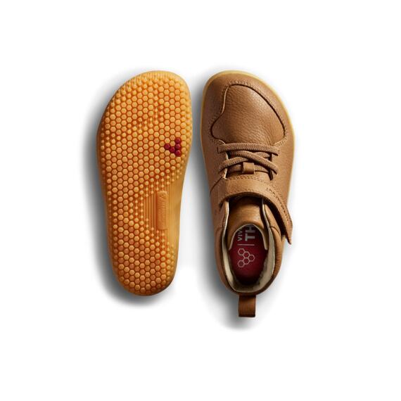 Vivobarefoot PRIMUS LUDO HI WINTERISED PRESCHOOL ACORN