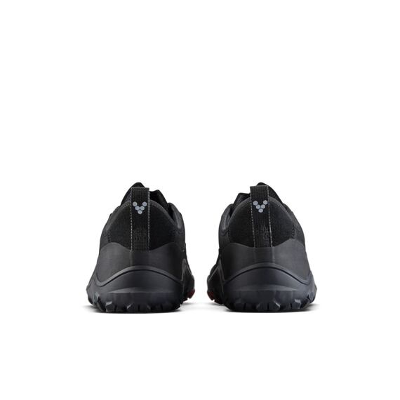 Vivobarefoot TRACKER LEATHER LOW MENS OBSIDIAN