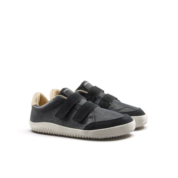 Vivobarefoot GOBI SNEAKER KIDS OBSIDIAN