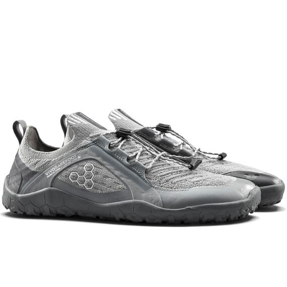 Vivobarefoot PRIMUS TRAIL KNIT FG MENS ULTIMATE GRAY