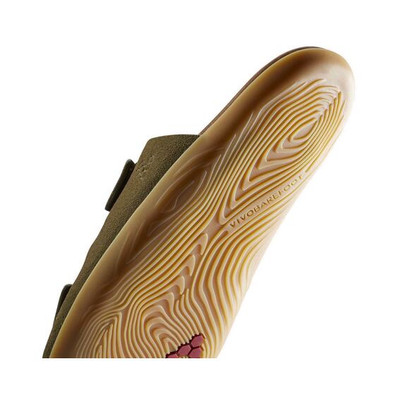 Vivobarefoot SENSUS YIN SLIDE WOMENS DARK OLIVE