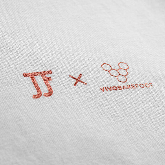 Vivobarefoot FORCE OF NATURE T-SHIRT UNISEX WHITE