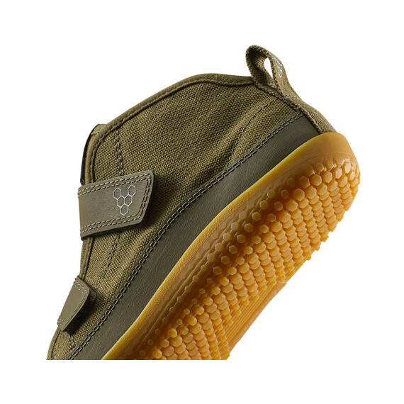 Vivobarefoot  GOBI UTILITY PRESCHOOL DARK OLIVE