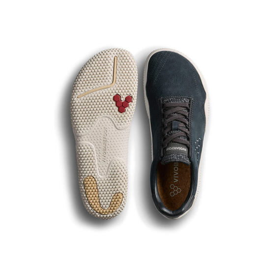 Vivobarefoot MOTUS STUDIO SNEAKER LTH WOMENS OBSIDIAN/WHITE