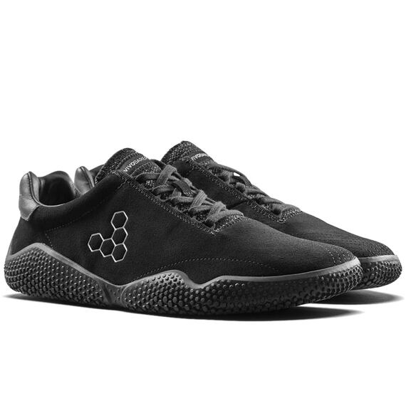 Vivobarefoot MOTUS STUDIO SNEAKER LTH MENS OBSIDIAN