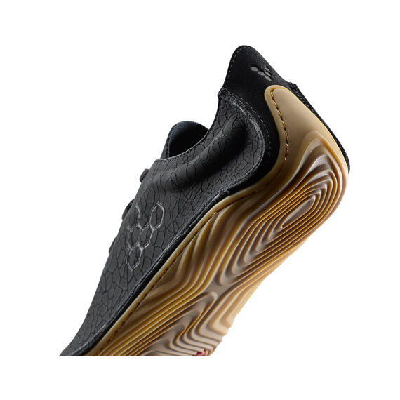 Vivobarefoot SENSUS MENS OBSIDIAN CRACKED LEATHER