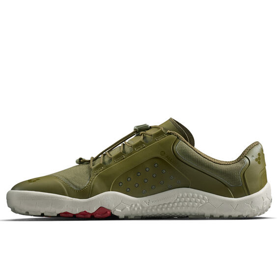 Vivobarefoot PRIMUS TRAIL III ALL WEATHER FG MENS DARK OLIVE/WHITE