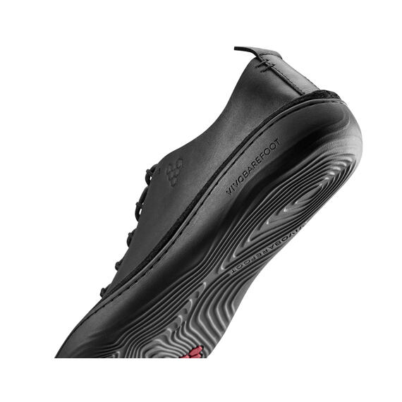Vivobarefoot SENSUS MOC LACE UP LEATHER MENS OBSIDIAN