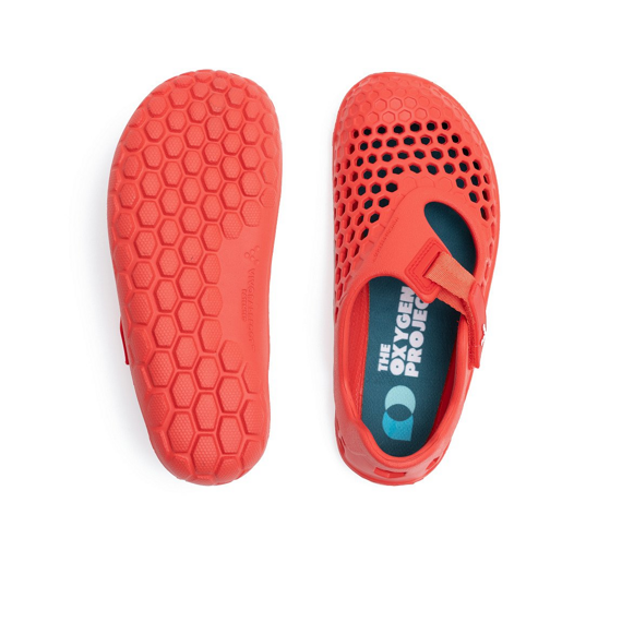 Vivobarefoot ULTRA BLOOM KIDS FIERY CORAL